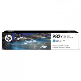 HP 982X Cyan - Cartouche d'encre grande capacité HP d'origine (T0B27A)