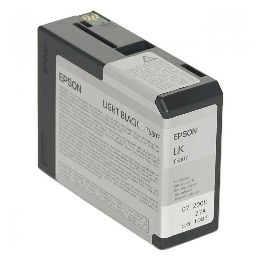 Cartouche d'encre Epson SP 3800/3880 (80ml) gris (C13T580700)