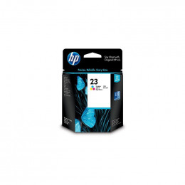 HP 23 trois couleurs - Cartouche d'encre HP d'origine (C1823D)