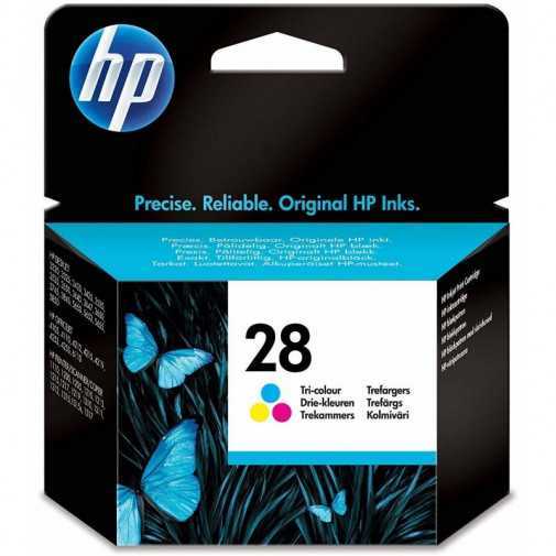 HP 28 trois couleurs - Cartouche d'encre HP d'origine (C8728AE)