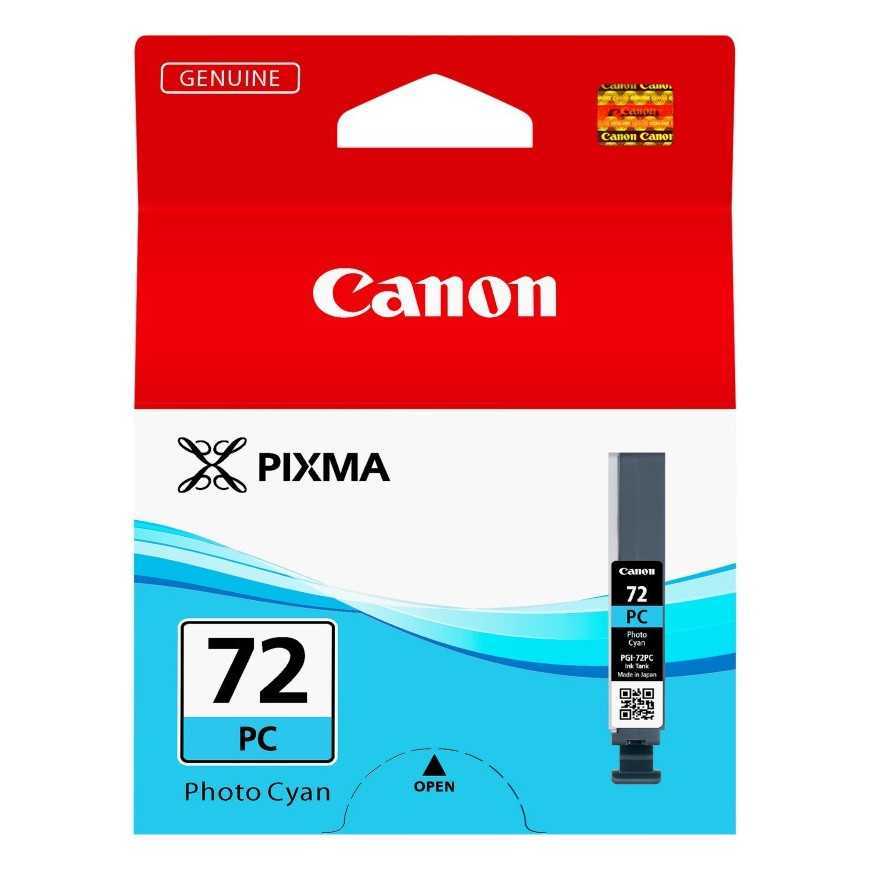 Canon PGI-72PC Photo Cyan - Cartouche d'encre Canon d'origine (6407B001AA)