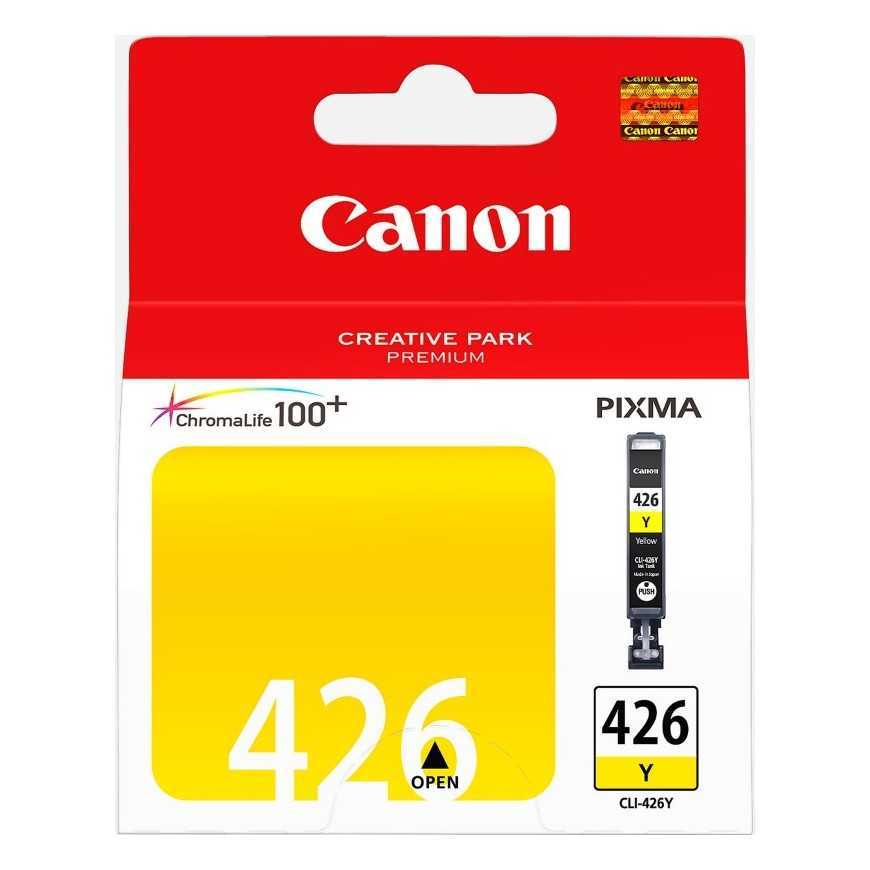 Canon CLI-426Y Jaune - Cartouche d'encre Canon d'origine (4559B001AA)