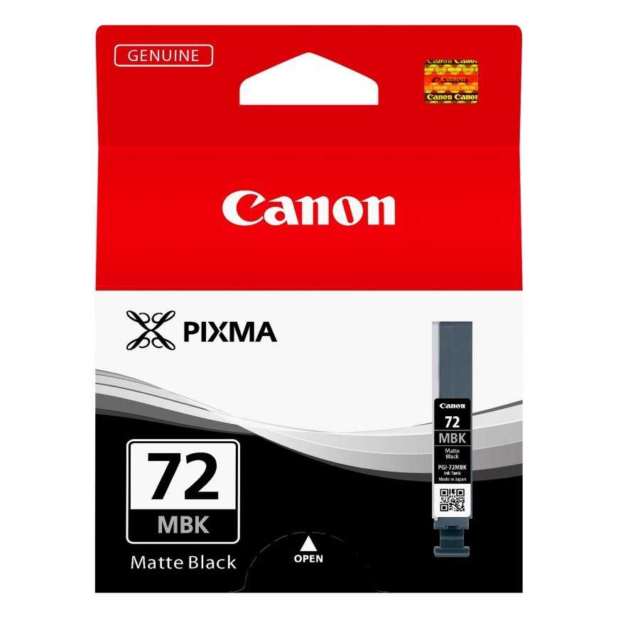 Canon PGI-72MBK Noir Mat - Cartouche d'encre Canon d'origine (6402B001AA)