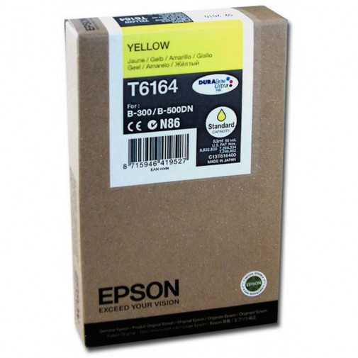 Epson T6164 Jaune - Cartouche d'encre Epson d'origine (C13T616400)