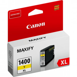 Canon PGI-1400XL Y Jaune - Cartouche d'encre grande capacité Canon d'origine (9204B001AA)