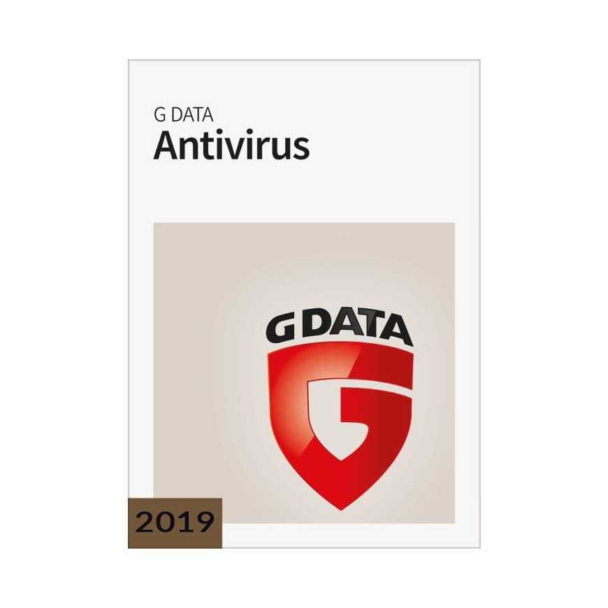 G Data Anti-Virus 3 postes / 1 an - Box