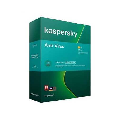 Kaspersky Antivirus 2021 3 Postes /1 An (KL11718BCFS-20FFPMAG)