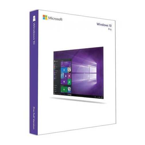 FQC-08929 Microsoft Windows 10 Pro 64BIT English DVD - 1Poste
