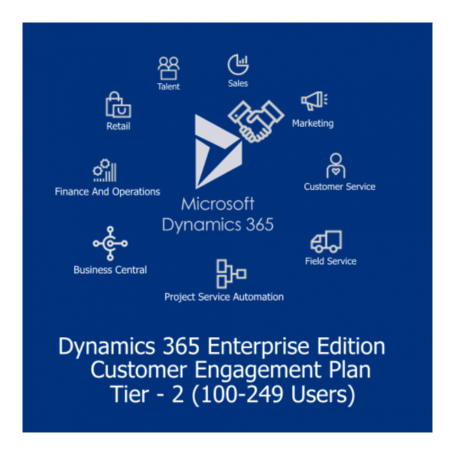 349fc43d-f262-A Microsoft Dynamics 365 Entreprise Edition Customer Engagement Plan - Tier 2 (100-249 Users)