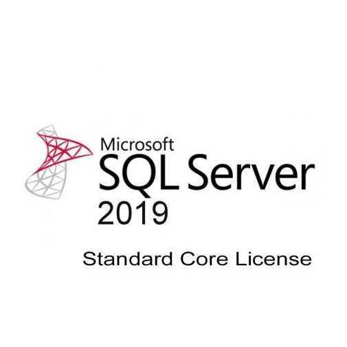 7NQ-01564 Microsoft SQL Server Standard 2019 2 Core Licence OLP