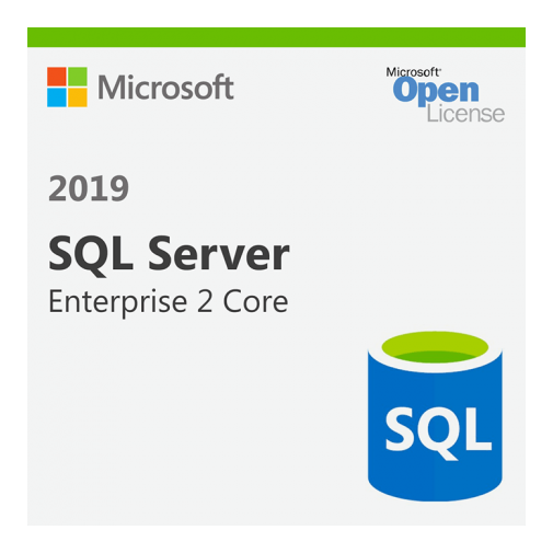 7JQ-01607 Microsoft SQL Server Entreprise 2019 2 Core Licence OLP