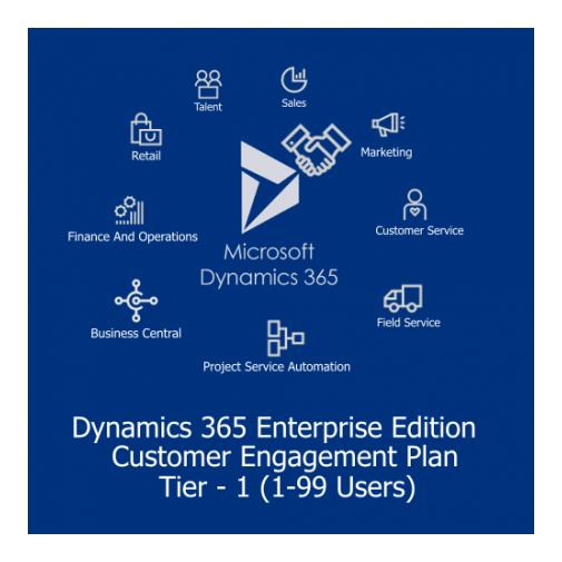 bb30b486-53be-A Microsoft Dynamics 365 Entreprise Edition Customer Engagement Plan Tier 1 (1-99 users)