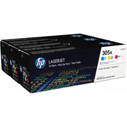 HP 305A Cyan/Magenta/Jaune...