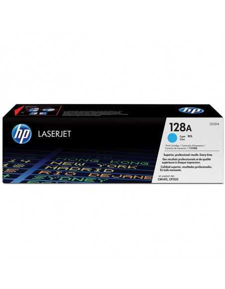 HP 128A Cyan (CE321A) - Toner HP LaserJet d'origine
