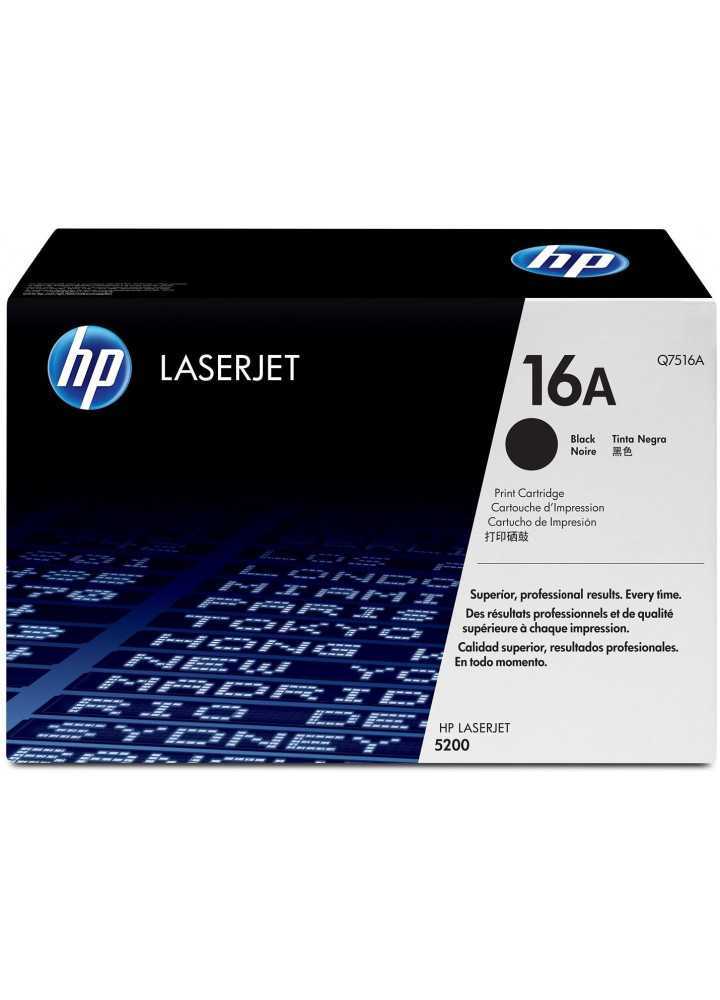 HP 16A Noir (Q7516A) - Toner HP LaserJet d'origine